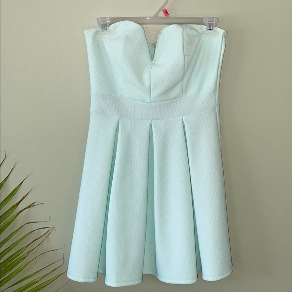 Mint Green Party Dress